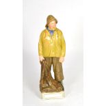 A Royal Copenhagen figure 'The Skaw' by Carl Martin-Hansen, number 12214, 34cm, circa 1921