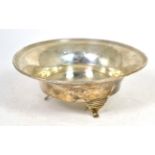 A silver footed bowl