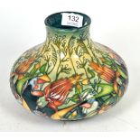 A modern Moorcroft potter vase by Rachel Bishop, dated 2001