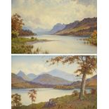 Edward Horace Thompson (1879-1949) ''Derwent Water'' ''Coniston Water'' Each signed and dated