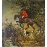 John Theodore Eardley Kenney (1911-1972) The Quorn Hunt, Tuesday Country Signed and dated (19)46,