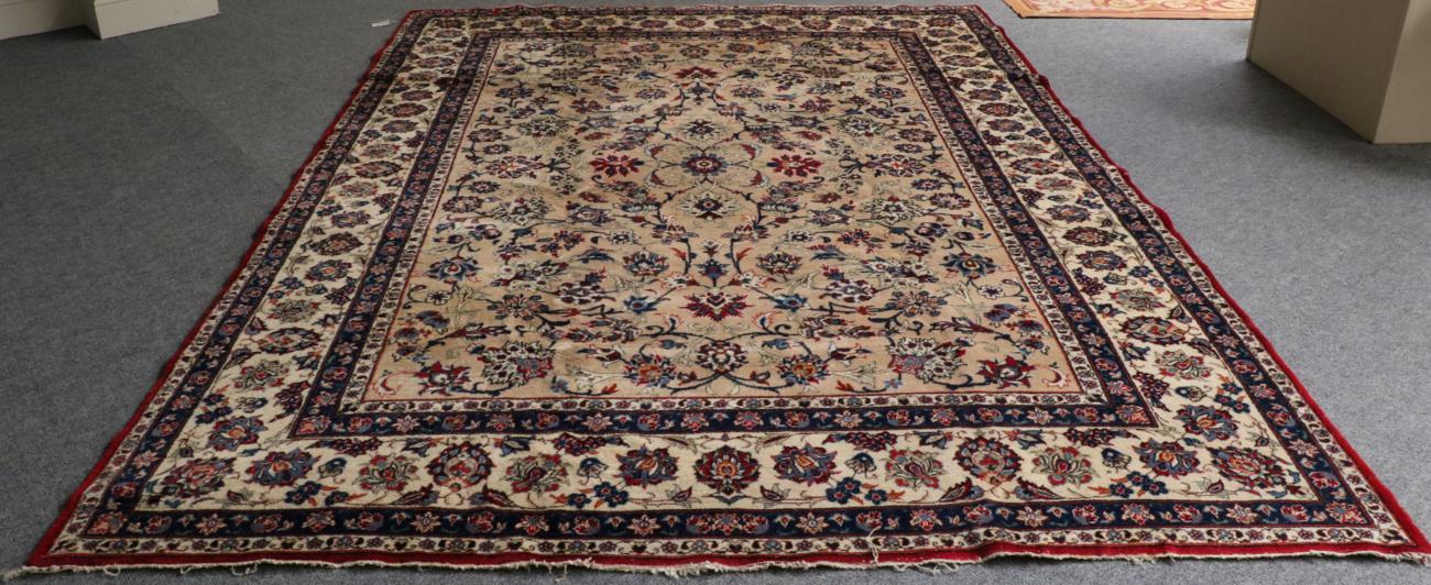 Khorasan Carpet North East Iran, circa 1960 The pale corn field with an allover design of