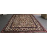 Khorasan Carpet North East Iran, circa 1960 The pale corn field with an allover design of