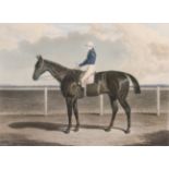 John F Herring (British, 1795-1865) ''Margrave, The Winner ... St Leger ... 1832'' Hand-coloured