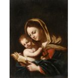 Manner of Salvator Rosa (1615-1673) Italian Madonna and Child Oil on canvas, 46cm by 35cm See