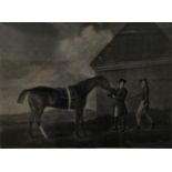 George Stubbs (British, 1724-1806) ''Eclipse the Property of Denes O'Kelly Esqr'' Mezzotint by T