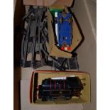 A box of rolling stock, locomotives and carriages