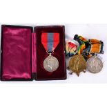 A First World War Trio, comprising 1914 Star, British War Medal and Victory Medal, awarded to 2321