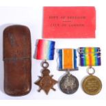 A First World War Trio, comprising 1914-15 Star, British War Medal and Victory Medal, awarded to