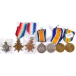 A First World War R.A.M.C. Trio, comprising 1914 Star, British War Medal and Victory Medal,