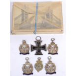 A First World War Iron Cross, Second Class; and other items, comprising four Indian Air Force