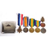 A First World War Trio, comprising 1914-15 Star, British War Medal and Victory Medal, awarded to