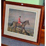 Sir Alfred Munnings - ''Portrait of Major Bouch'' 1950s print