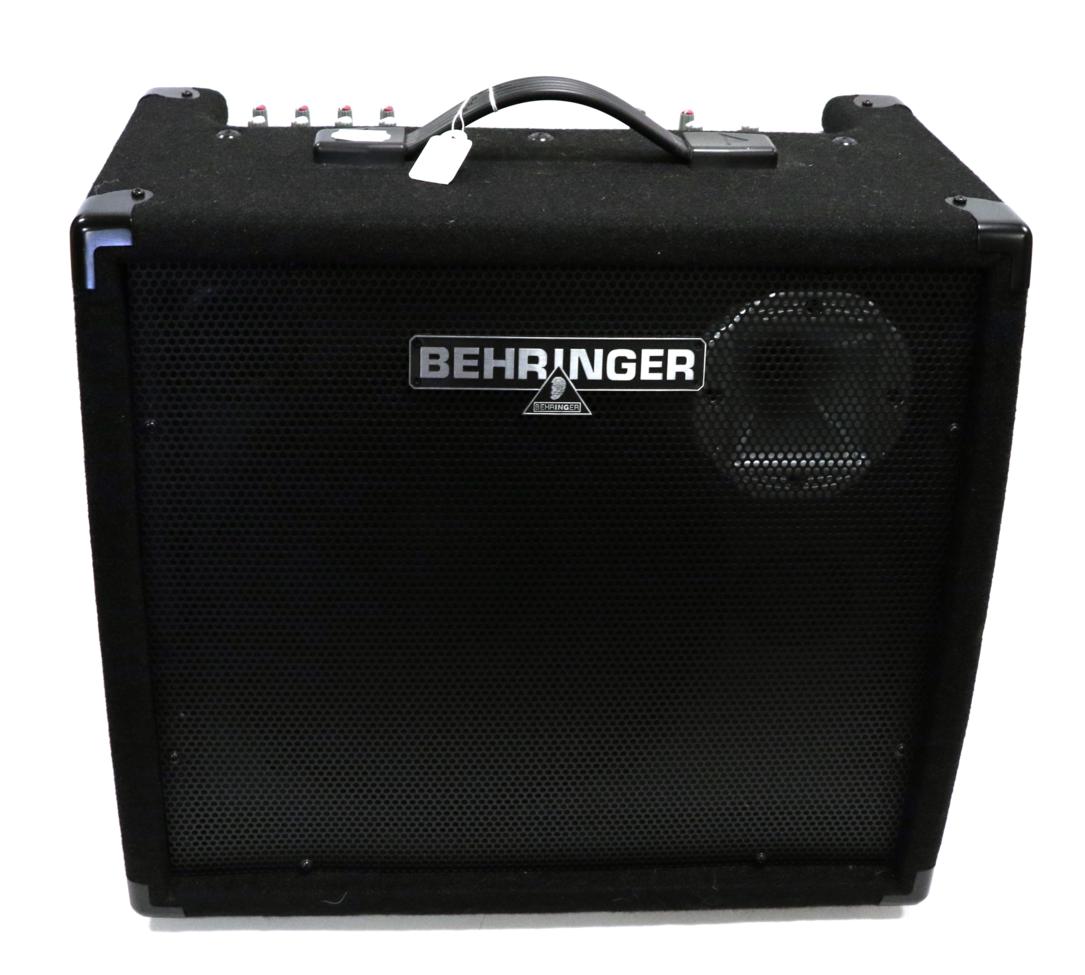 Behringer Ultratone K1800FX 180-Watt PA/Keyboard Amplifier with user manual and cover