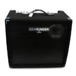 Behringer Ultratone K1800FX 180-Watt PA/Keyboard Amplifier with user manual and cover