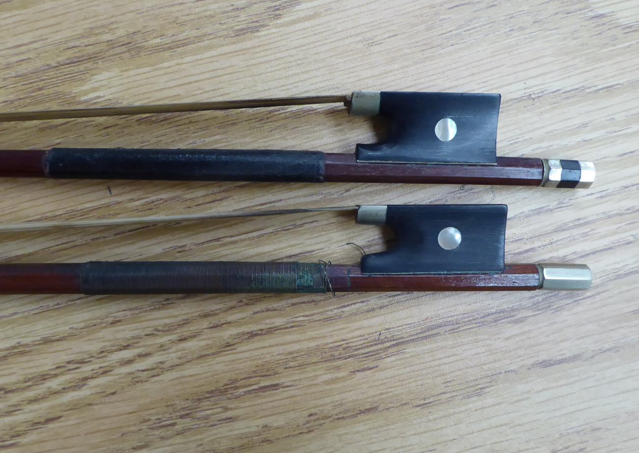 Violin 14'' two piece back, ebony fingerboard, has internal writing presumably written by a repairer - Image 14 of 17