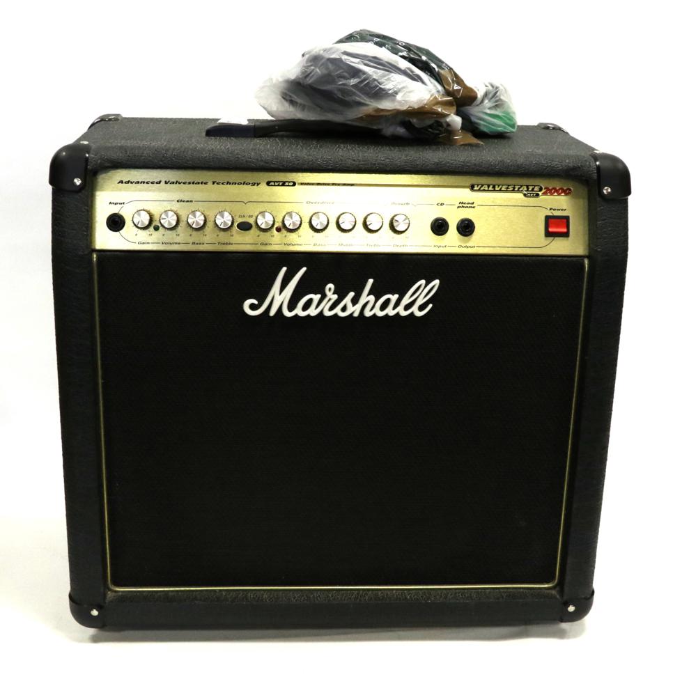 Marshall Valvestate 2000 AVT50 Amplifier with foot switch