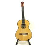 Admira Classical Guitar Oro Blanco dated 2008, with ebony fingerboard, cedar two piece top and