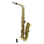 Alto Saxophone Made By Dearman (Master Model) Sole Distributers John E Dallas & Sons, London with