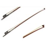 Violin Bow By Collin-Mezin length (excluding button) 730mm, weight 59g Slight warp under tension,