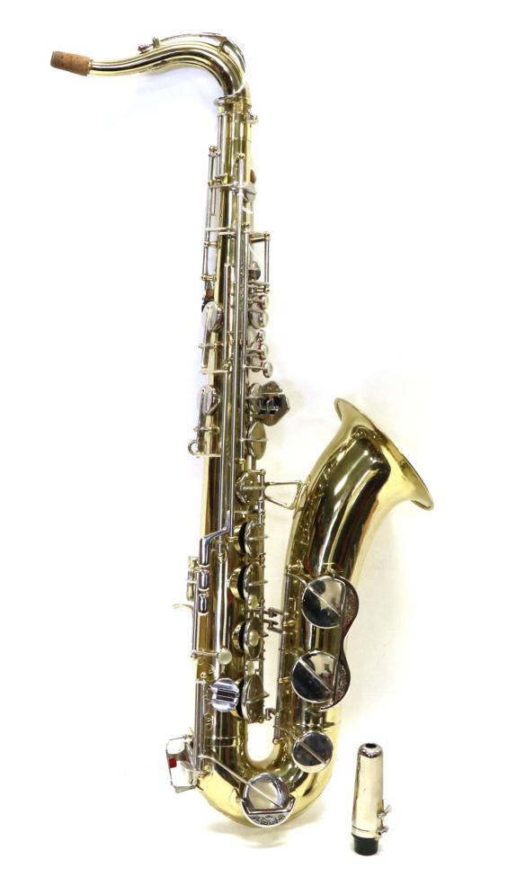 Tenor Saxophone by Lafleur, serial number 173913, imported by Boosey & Hawkes (London), lacquered - Image 2 of 8