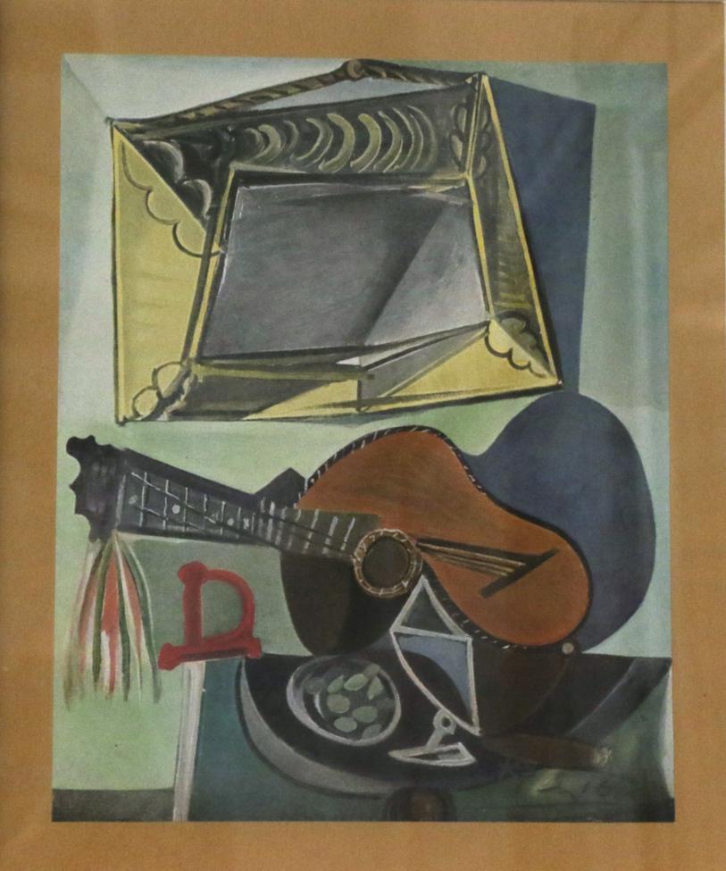 After Pablo Picasso (1881-1973) ''Nature Morte A La Guitare'', 1942 Signed in pencil, a colour