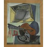 After Pablo Picasso (1881-1973) ''Nature Morte A La Guitare'', 1942 Signed in pencil, a colour