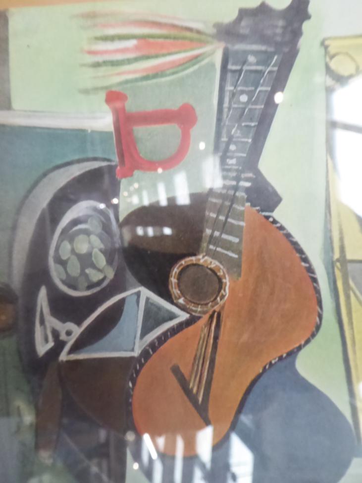 After Pablo Picasso (1881-1973) ''Nature Morte A La Guitare'', 1942 Signed in pencil, a colour - Image 4 of 4
