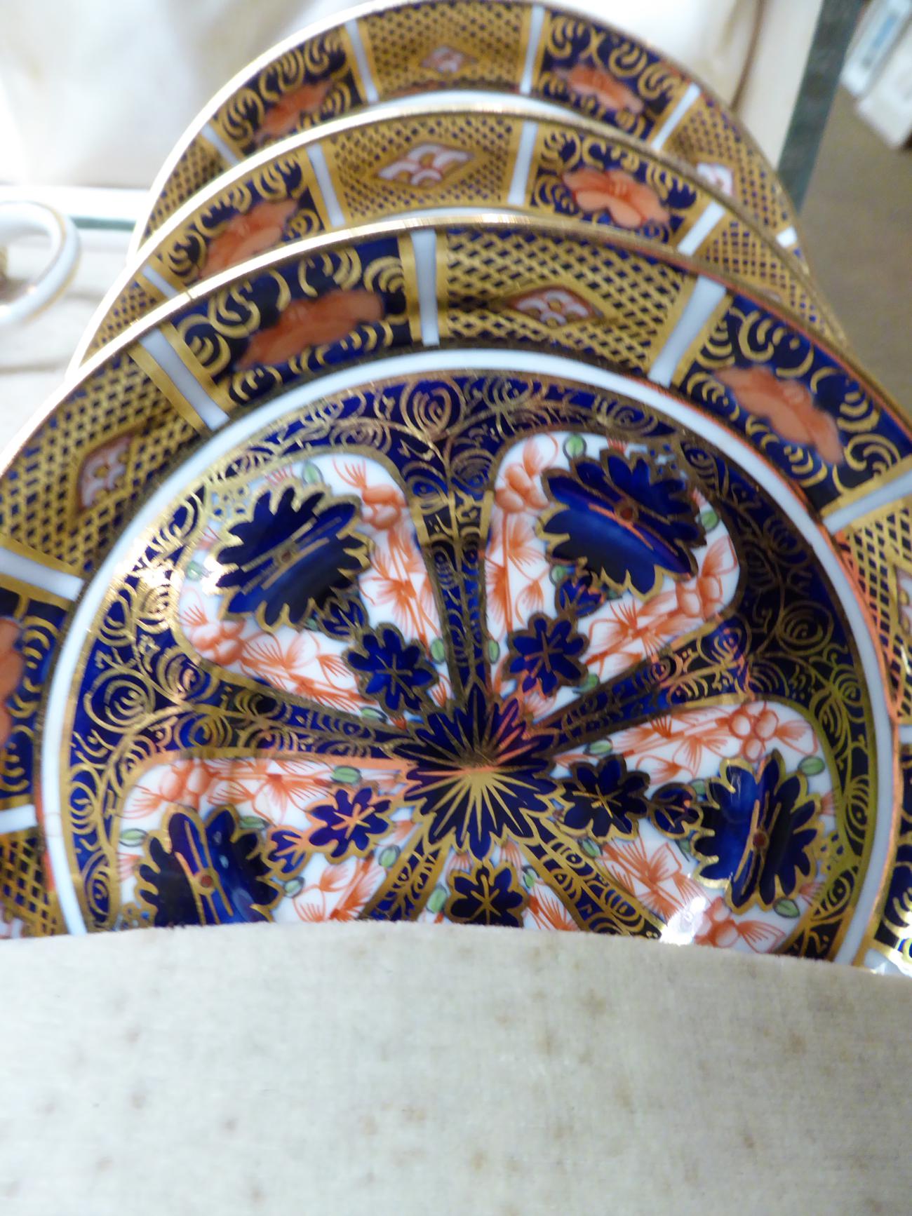 A cased set of six Royal Crown Derby Imari palette coffee cans and saucers; together with a set of - Image 6 of 6