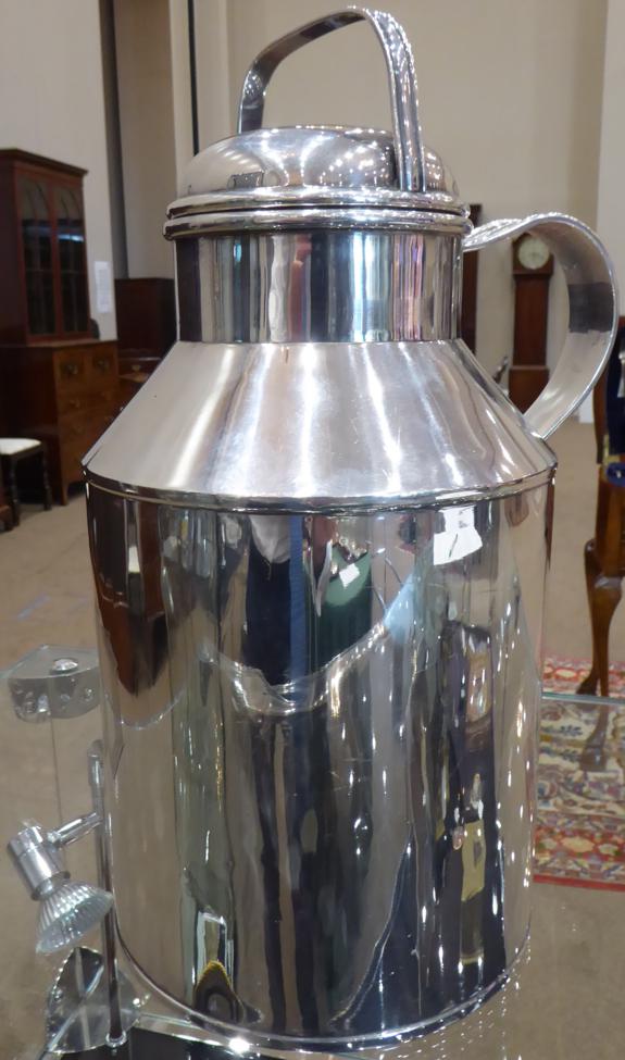 A Large American Novelty Silver Cocktail Shaker, Tuttle Silversmiths, Boston, probably 1923-29, - Image 2 of 8