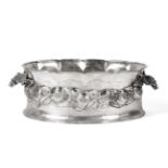 An Italian Silver Wine Cooler or Jardiniere, Maurizio Casprini, Florence .800 standard, circa