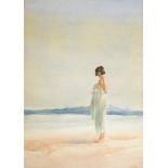 Sir William Russell Flint (1880-1969) ''Elaine'' Signed in pencil, watercolour, 35cm by 25cm