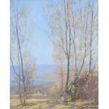Mark Senior NPS (1862-1927) ''Spring'' Signed, signed and inscribed verso, oil on canvas, 58.5cm