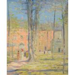 Mark Senior NPS (1862-1927) ''Ludlow'' Signed, signed and inscribed verso, oil on canvas 59.5cm by