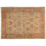 Ziegler Mahal Design Carpet Afghanistan/Pakistan, 2nd half 20th century The cream field with an