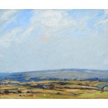 Mark Senior NPS (1864-1927) ''Landscape'' Signed, inscribed and dated 1920 verso, 21cm by 25cm See