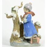 Lladro figure Winter Frost, no. 5287, boxed