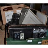 Various photographic equipment