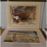 A quantity of prints by W Russel Flint, F M Russel Flint and E R Sturgeon (20)