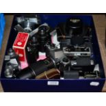 Canon QL17, Ricoh 500 and other cameras