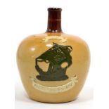 A Doulton Lambeth stoneware Special Highland whisky bottle