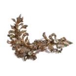 A Diamond Spray Brooch, set throughout with rose cut diamonds in claw and collet settings, with an