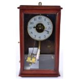 A Bulle Electric Wall Clock, signed Bulle-Clock, Brevete, S.G.D.G, patented, circa 1926, rectangular