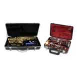 Alto Saxophone Prelude Bv Conn-Selma no.AD23706024 in lacquered finish with mouthpiece, case and