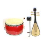 Various Chinese Instruments including stringed and percussion List available