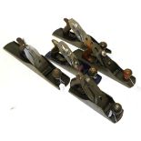 Steel Planes Bailey No.6, Bailey No.5 1/2, Record No.T5, Rapier 500 and Bed Rock No.604 1/2 (5)