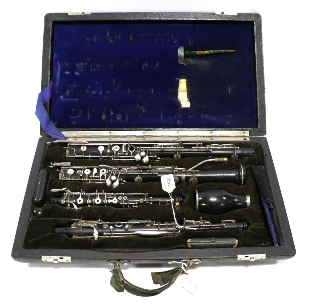 Cabart Pair Of Oboe And Cor Anglais thumbplate system, Oboe no.3*111, both joints and bell