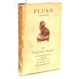 Woolf (Virginia) Flush. A Biography, The Hogarth Press, 1933. Org. cloth in dj. pp. 163, 10