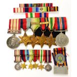 A Second World War Group of Six Medals, to J.113618 K. MCCONNIFF. A/L.S. R.N., comprising George V