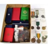 A Collection of Approximately Fifty Foreign Medals, including First and Second World War, NATO